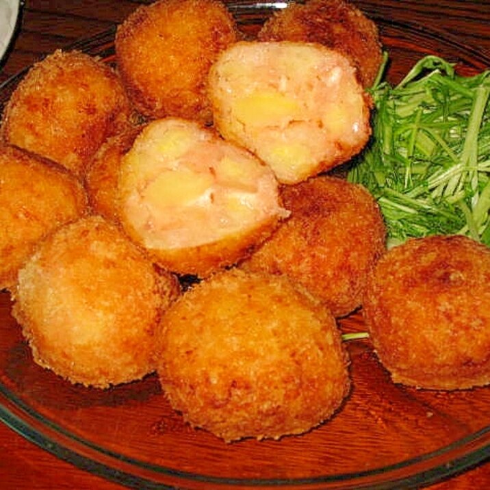 明太子とチーズのポテトコロッケ レシピ 作り方 By Soraちゃんママ 楽天レシピ